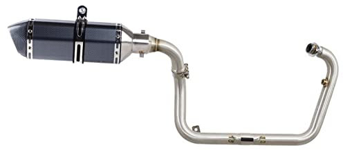 para Benelli TNT 125 TNT135 Sistema Completo De Escape Silenciador De Escape para Motocicleta Tubo De Escape Delantero para Motocicleta Tubo Escape Motocicleta (Color : 8)