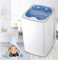 Lavadora portátil 220V 7KG Capacidad Total Lavado y Centrifugado de una Sola Tina Deshidratación U~V Limpieza Profunda Compacto, Azul, marrón, Plateado, Azul, Plateado