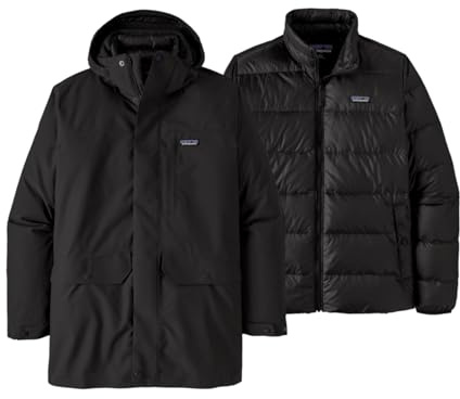 PATAGONIA M's Trois 3-in-1 Parka Veste, Noir, XL Homme