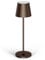 Stilosa Classica 3 - Dimmbare LED Akku-Tischlampe IP54 Indoor & Outdoor - Aufladbar - Warme Lichtfarbe - Designer Tischleuchte mit USB-C Port - Bronzefarbe
