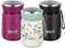 SHO Food Flask - Vacuum Insulated, Double Walled Stainless Steel Food Flask & Food Container - 10 Hours Hot & 20 Hours Cold - 530ml 800ml - BPA Free (Leopard Sunset, 530ml)