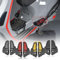 Motorrad Hinten Fußrasten Fußstütze für Primavera Sprint 125 150 2017-2022 Klapp Passagier Fuß Pedal Trittbrett Extender(Titan)