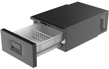 Motorhome Drawer Compressor Fridge Freezer 20L (Campervan Under Seat Refridgerator Camper Caravan)