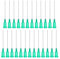 PATIKIL Blunt Tip Dispensing Needles 1.5 Inch, 25 Pcs 18G Industrial Liquid Dispenser Needle with Lure Lock for Refilling Liquid Inks Adhesive Glue