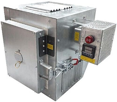 Horno eléctrico doméstico de combustión continua 1240°C con controlador de temperatura/tiempo fácil de usar