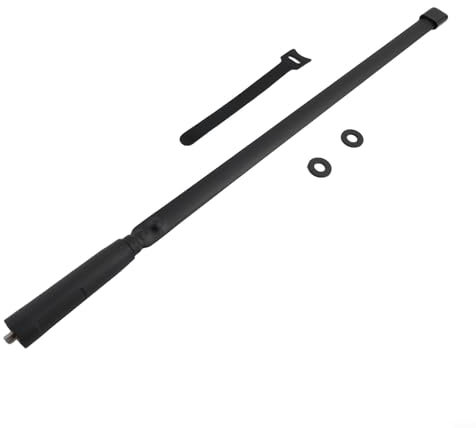 Antenne SMA pliable pratique pour radio bidirectionnelle pour Baofeng UV5R UV82, signal amélioré (47 cm)