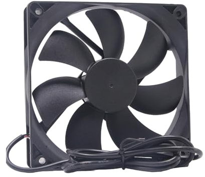 Ventilateur USB 120 mm, petit ventilateur - Ventilateur de fenêtre vertical 120 mm | Ventilateur PC USB, ventilateur de refroidissement d'ordinateur, Plug-and- , silencieux pour les boîtes pour ani