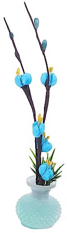 Garneck -Flor Artificial De Peonía De Plástico Duradera Decoración De Flores Falsas para Plato De Sushi Plato De Comida Flor