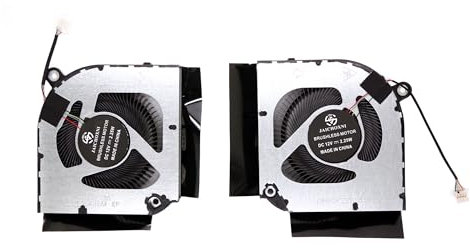VENTILATEURS CPU & GPU COMPATIBLE POUR PC PORTABLE ACER NITRO 5 AN515-58 / AN517-55