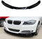 TWQBHSH Kompatibel mit BMW 3 Series E90 E91 LCI 2009-2012, Auto Frontlippe Frontspoiler Frontstoßstange Lippe Lippen Flügel Exterieur Zubehör,A Glossy Black