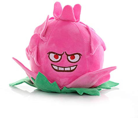 iFii Plants vs Zombies Cattail Plush 2 PVZ Plushies 16cm, Peashooter/Snapdragon/Sunflower/Winter Melon Stuffed Soft Doll Toy for Kids (Pitaya)