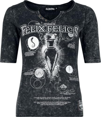 Harry Potter DA Grunge Collection - Felix Felicis Frauen Langarmshirt schwarz