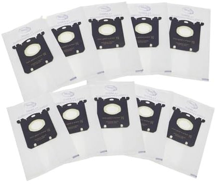 Lot De 10 Sacs À Poussière, Compatibles Avec Electrolux E201B, Philips FC8021, GR201, AEG FC9000 FC9049 HR8500 HR8350 FC9150(10pcs.)