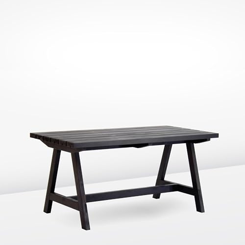 AMATA USMA Table 150 – Outdoor Wooden Dining Table, FSC Pine, Hydro Oil Finish
