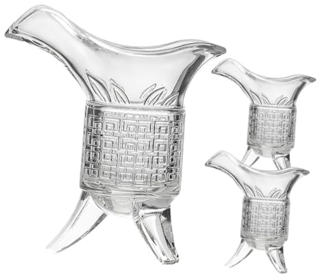 ERINGOGO Bicchieri Vino in Vetro Contenitori Liquore e Decanter Design per Regalo e Uso