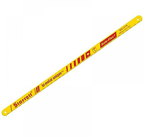 Starrett KBS1218-100 18 TPI Hacksaw Blade, 300mm x 13mm x .65mm, Pack of 100