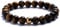 Alton of Sweden | Perlenarmband für Männer | Braun Armband Herren mit Edelsteinen & Edelstahl Perle | Tigerauge | Schmuckschachtel und Samtbeutel | Tolle Geschenkidee | Handgemacht