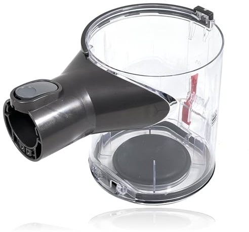 Spares2go Dirt Bin for Dyson V6 Total Clean SV06 Absolute SV09 (Red) Vacuum Cleaner (***Will only fit These Specific Models***)