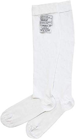 sparco 001522BI1112 FIA 8856/2018 Calze, Taglia Unica, Bianco