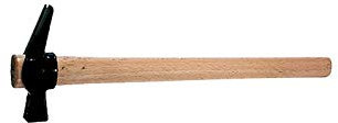 MARTELLO CARPENTIERE gr. 250 - DP.100360 - Testa in acciaio temprato. Manico legno verniciato.