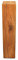 ms factory Holzblock Eiche Massiv - Handgefertigter Holzklotz - Rustikale Holzsäule - Beistelltisch Hocker Dekosäule - 15 x 15 x 80 cm