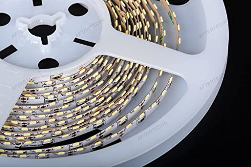 Aftertech 24 V SIDE EMITTING 600 LED-Streifen 5 m 12 V Seitenlicht (Neutralweiß 4500 K B2C2)