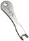Hainice Extracteur de chevilles en alliage de zinc pour guitare acoustique, outil de tirage, accessoires de guitare Argenté