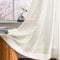 Carvapet Beige Vorhänge Transparent Gardinen in Leinen Optik für Wohnzimmer Schlafzimmer, 2er Set 245x140cm