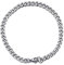 316L Stainless Steel Mens Silver Bracelets 3mm 8 Inch (20 cm) Cuban Curb Chain