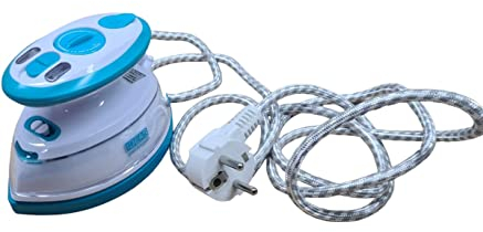 Plancha mini con o sin vapor para Patchwork y otras manualidades con base, plancha mini de viaje