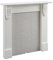 FLAMME 34 Mantel for Basket fires and Stoves