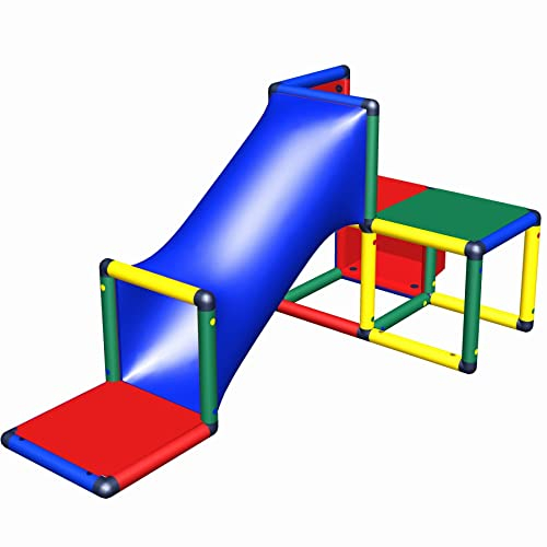 move and stic - LOLA Spielturm mit Krabbeltunnel für den Garten oder das Kinderzimmer 6441