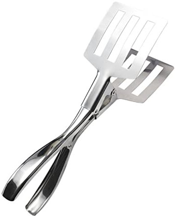 Anneome Pinza Cucina in Acciaio Inossidabile Multifunzionale per Barbecue e Servizio Alimenti Pinze per Pane e Grigliate Resistenti al Calore e Leggere per Carne e Adatte per Uso