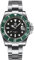Steeldive Herren Automatikuhr SD1953 Edelstahl NH35 Uhrwerk 300 m Taucheruhren, Schwarzes Zifferblatt grüne Lünette, Luxus, Freizeit, Mode, Business, Tauchsport