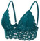 DOBREVA Femme Soutien-Gorge Dentelle Coussinet Amovible Bralette sans Armature Vert épicéa XL
