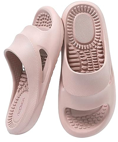 Massage Hausschuhe Damen Fußmassage Schuhe Akupressur Hausschuhe Linderung Neuropathie Arthritis Plantarfasziitis Schmerz