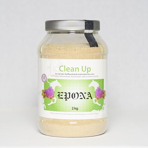 EPONA Clean Up, speziell für Pferde, Tonmineralien wie Zeolith und Bentonit helfen den Stoffwechsel zu reinigen, Leberschutz, entgiftend,