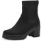 s.Oliver Damen Chelsea Boots mit Blockabsatz Vegan, Schwarz (Black), 37 EU