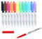 Amazon Basics Ultra-Fine Point Permanent Markers, Assorted Colors, 24-Pack