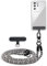 Cadorabo Handykette kompatibel mit Samsung Galaxy J3 2017 in SCHWARZ - WEIß - Necklace Hülle mit Verstellbaren Band Kordel zum Umhängen