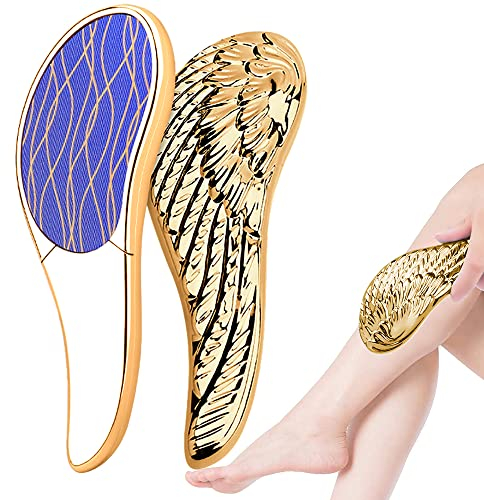 Epilatore Indolore, Depilatore di Cristallo per Donne e Uomini, Pietra Epilatore Nano - Riutilizzabile Epilatore Nano Cristalli, Strumento di Depilazione per Corpo, Gambe, Braccia e Schiena
