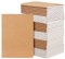 Yarotm Notizbuch A6 Kariert - 48 Stück Notizheft A6 10x14cm - 100GSM Papier Kariert 5mm Tagebuch - 60 Seiten Braun Notebook Writing - Kraft Notizblock A6 Reisetagebuch Schule Memos