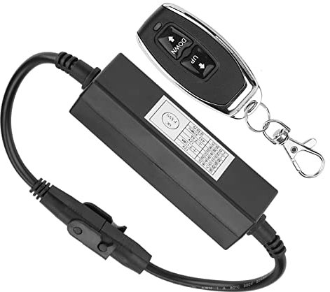 Actuador Lineal Eléctrico Control Remoto Actuador Lineal de Motor DC12V Control Remoto Inalámbrico Interruptor DPDT de Avance Inverso Fácil Instalación Alta Sensibilidad para