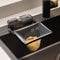Kitchen Sink Strainer, Suction Cup Sink Strainer Drain Rack,Sink Drain Strainer with 100PCS Net,Removable Suction Cup Sink Drain Strainer Basket for Kitchen Leftover (Black)