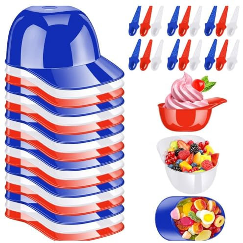 Ciotola da baseball per gelato e gelato, 237 ml, mini scodelle da baseball