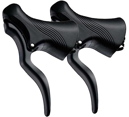 BELLIFFY 2stücke Aluminiumlegierung Bremshebel Für Rennrad Und Mountainbike Stabile Und Langlebige Bremsgriffe Zufälligen Farben Installieren Ersatz Für Alte Bremshebel