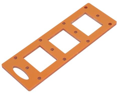 LOCADENCE 70 X 60mm 86 Socket Box Hole, Socket Back Box Cutting Template, Opener Slotting Cutting Socket Box Hole Template for Cabinet Woodworking Accessories