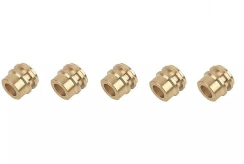 TC Compression Radiator Valves Brass Inset Reducer 15mm to 10mm - Pack of 5