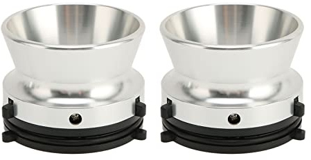 NAB Nabenadapter 10 Zoll (1 Paar), Hochwertiges poliertes Aluminium für Studer ReVox, Einfache Installation & hohe Präzision, Ideal für professionelle Tonstudios und Tontechniker