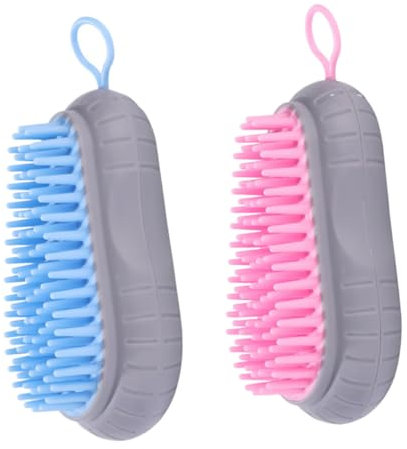 NOLITOY 2stücke Kopfhaut-massagebürste Handliche Shampoo-bürste Für Sanfte Reinigung Und Entspannung Für Mutter Und Fördert Die Durchblutung Zufällige Farben Langlebig Und Praktisch